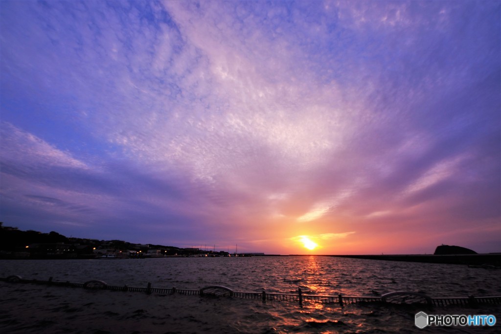 室蘭絵鞆の夕景