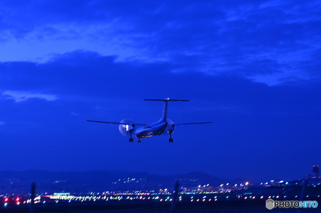 プロペラ機は何時見てもいいね
