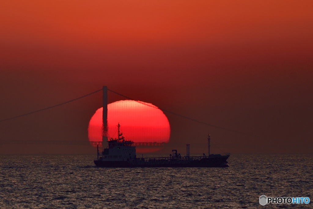 沈む夕陽を追いかけて