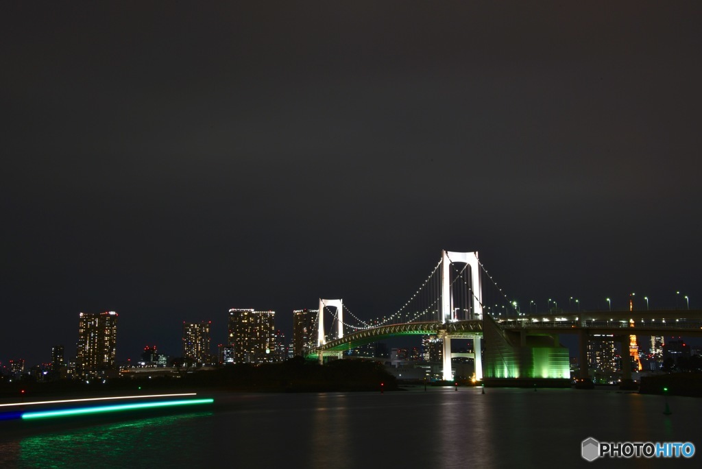 レインボーブリッジ・夜