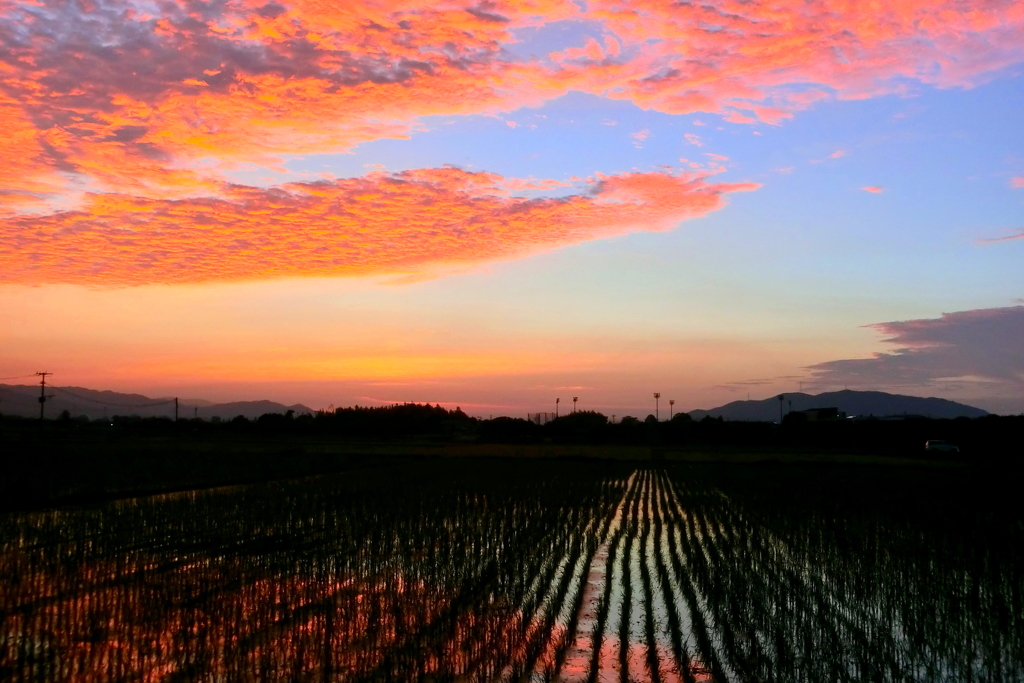 夕空風景