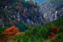 岩山の秋