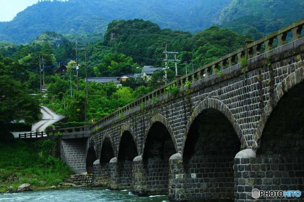 日本一長い石橋「耶馬溪橋