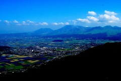 雄大な阿蘇