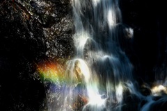 幸せの滝≪虹≫