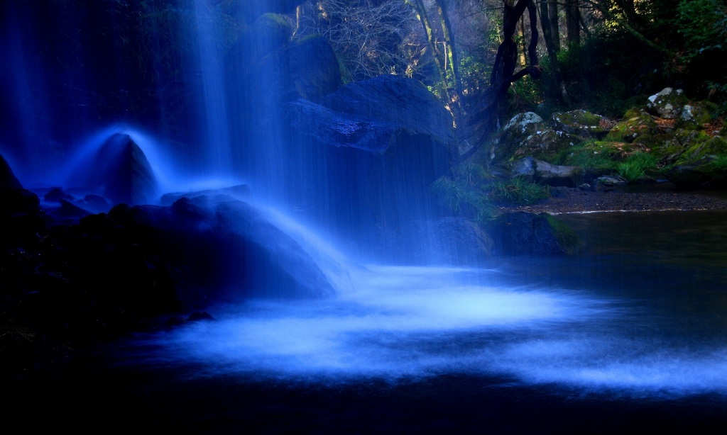 滝 光景