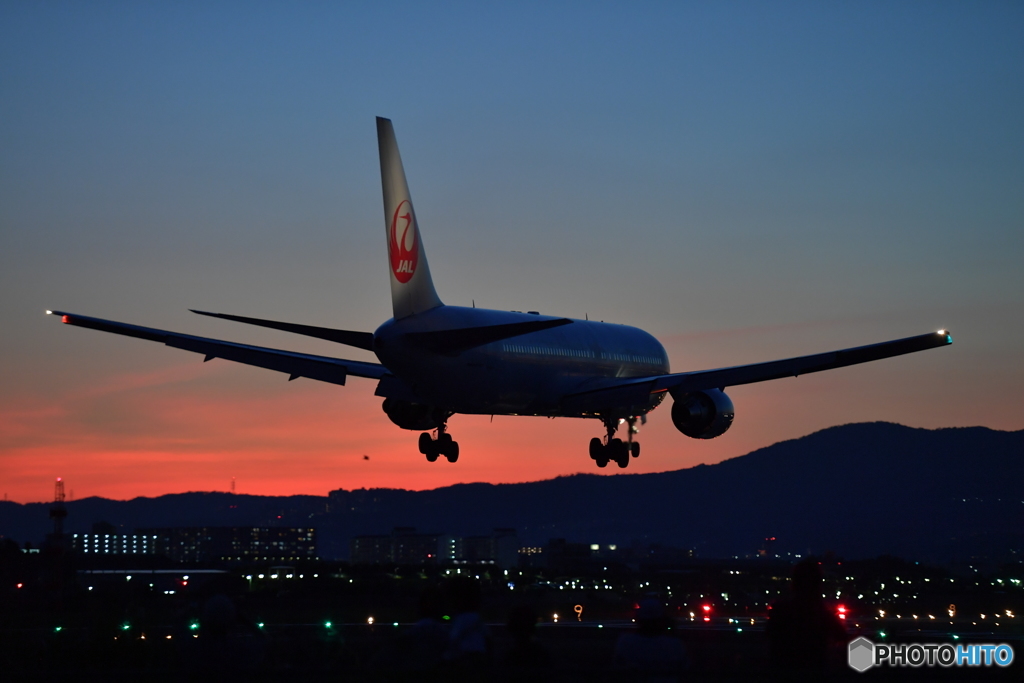 伊丹の夕焼け④