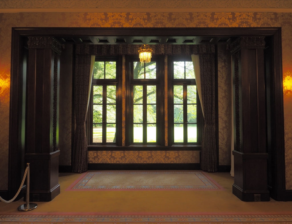窓から見える風景