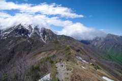雨上がりの谷川岳