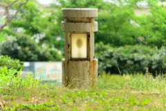 月曜朝の公園で４