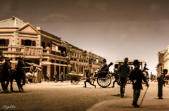 江戸時代ジオラマ