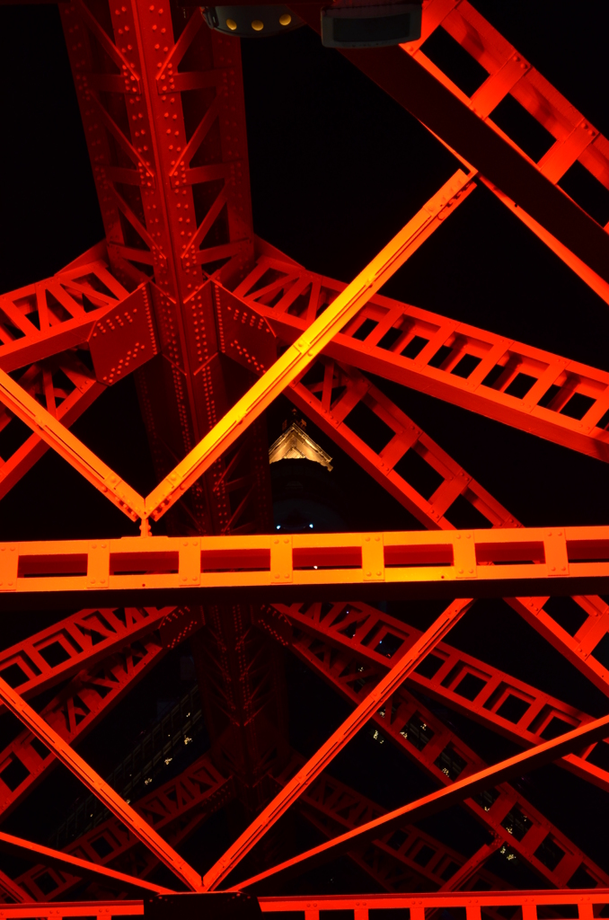 東京タワーの足