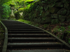 両子寺の階段
