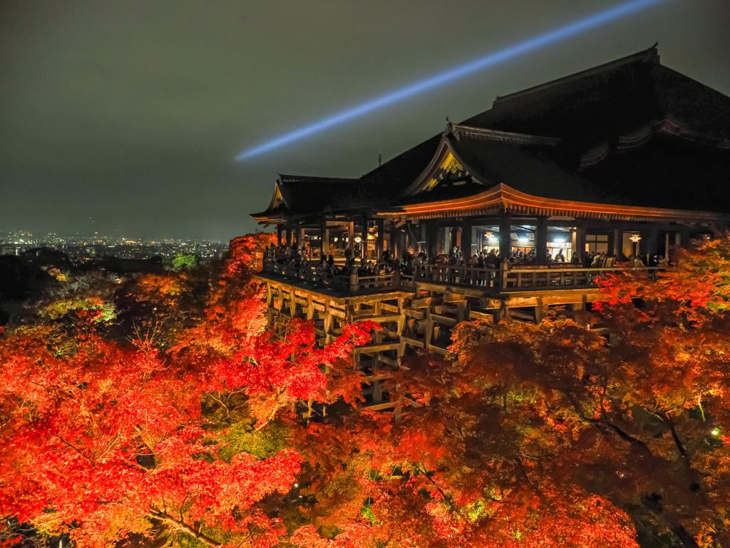清水寺ライトアップ