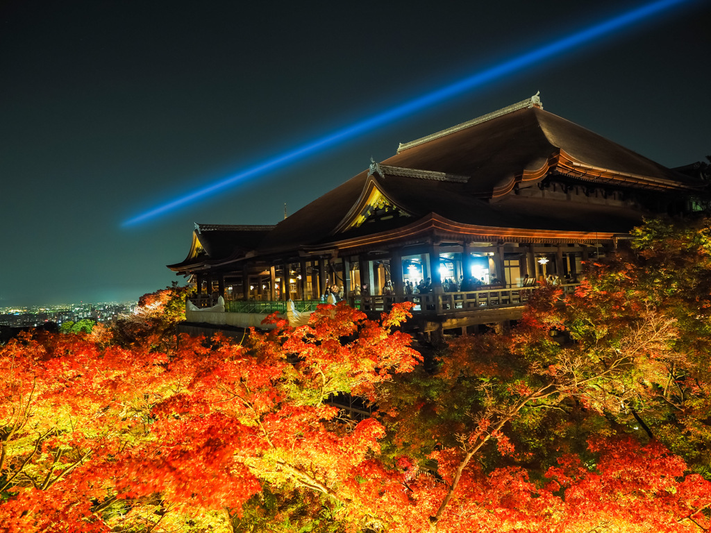 清水寺ライトアップ