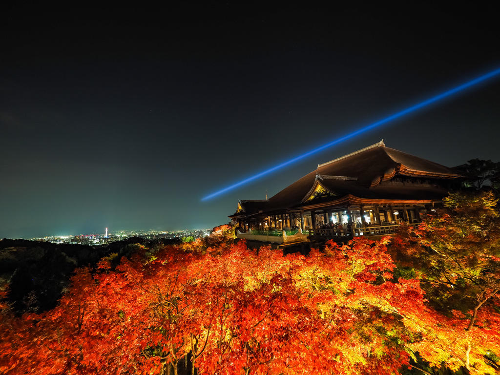 清水寺ライトアップ