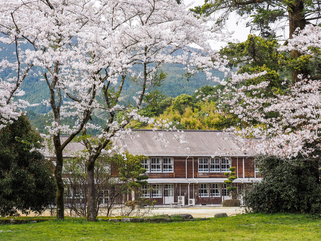 秋月の古校舎