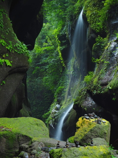 由布岳峡谷