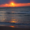夕日
