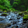 由布岳峡谷