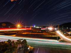 大三島の夜景