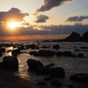 夕日
