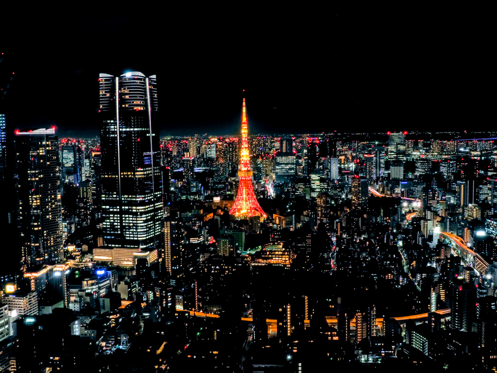 六本木ヒルズ夜景