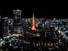 六本木ヒルズ夜景