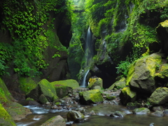 由布岳峡谷