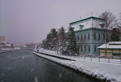 極寒の青森市森林博物館(映画 八甲田山ロケ地)