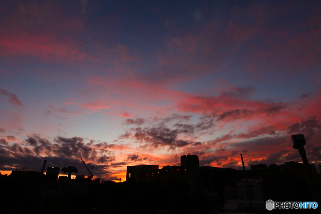 秋の夕暮れ