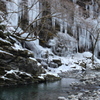 三十槌の氷柱