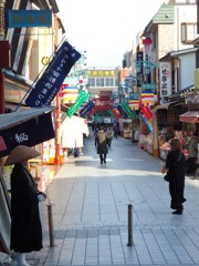 仲見世にて