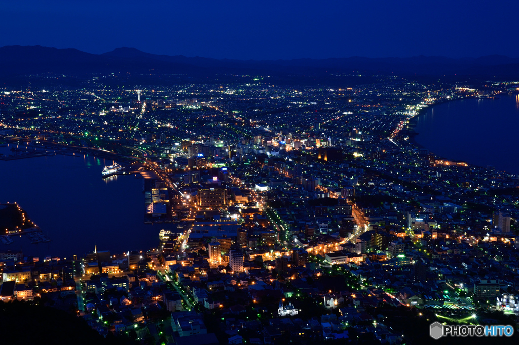 函館の夜景