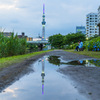 逆さスカイツリー