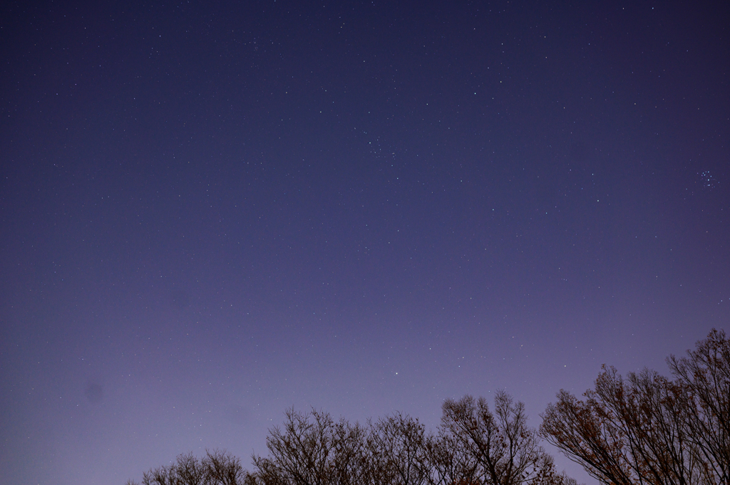 都内の星空