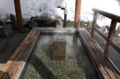 定山渓　足湯