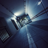 at night