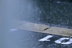 雨の朝
