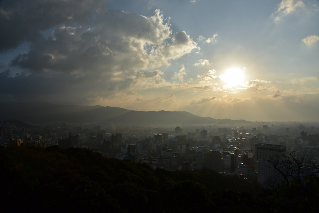 故郷の朝3