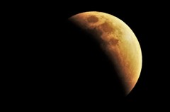 今日の月食 (2)