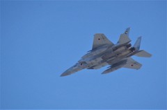 朝から上空を・・ (1)