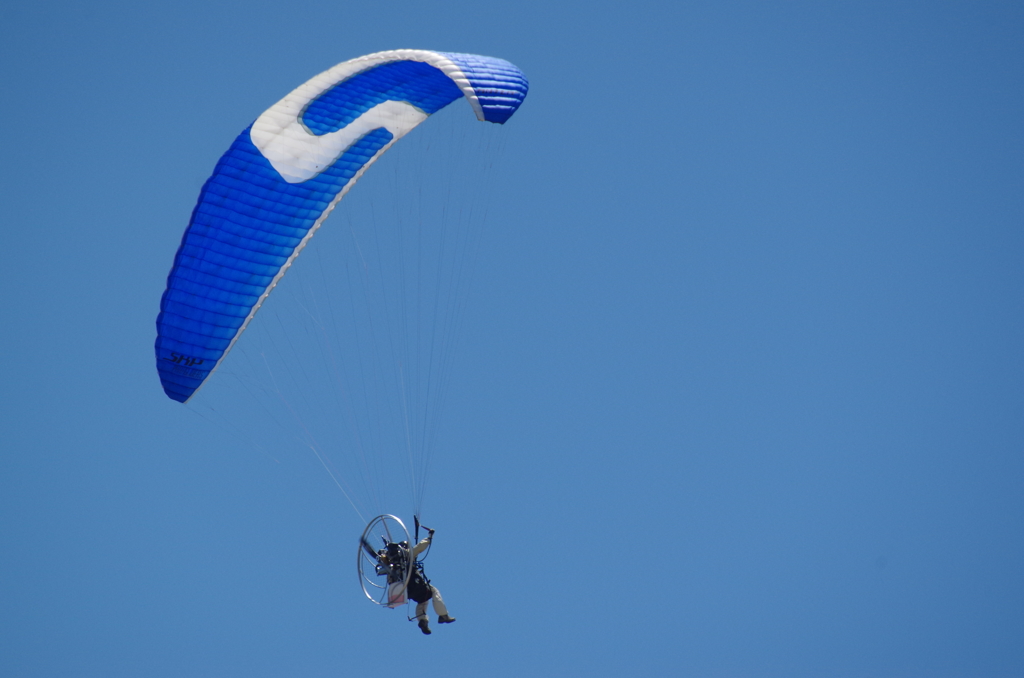 青空にむかって