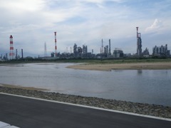 対岸からの眺め