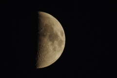 上弦の月