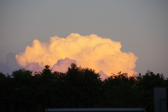 夕焼雲