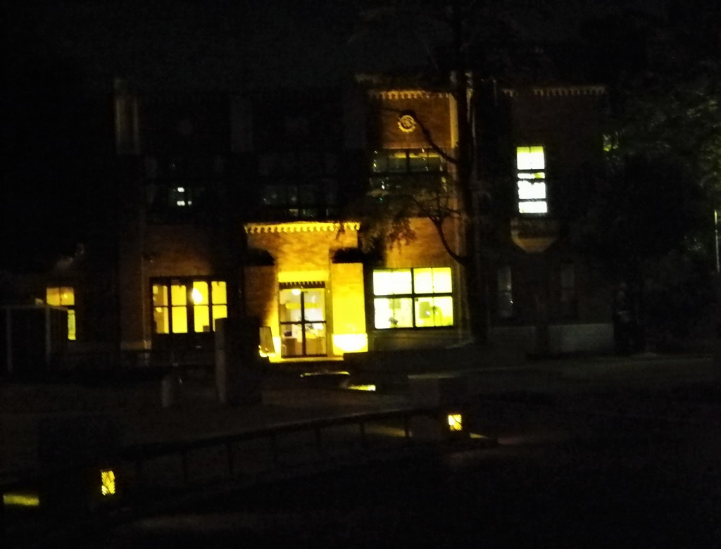 夜の図書館