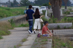 物思いにふける