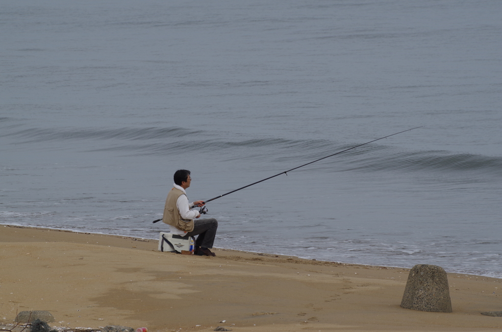 釣れるかなぁー