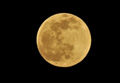 今日20時の月